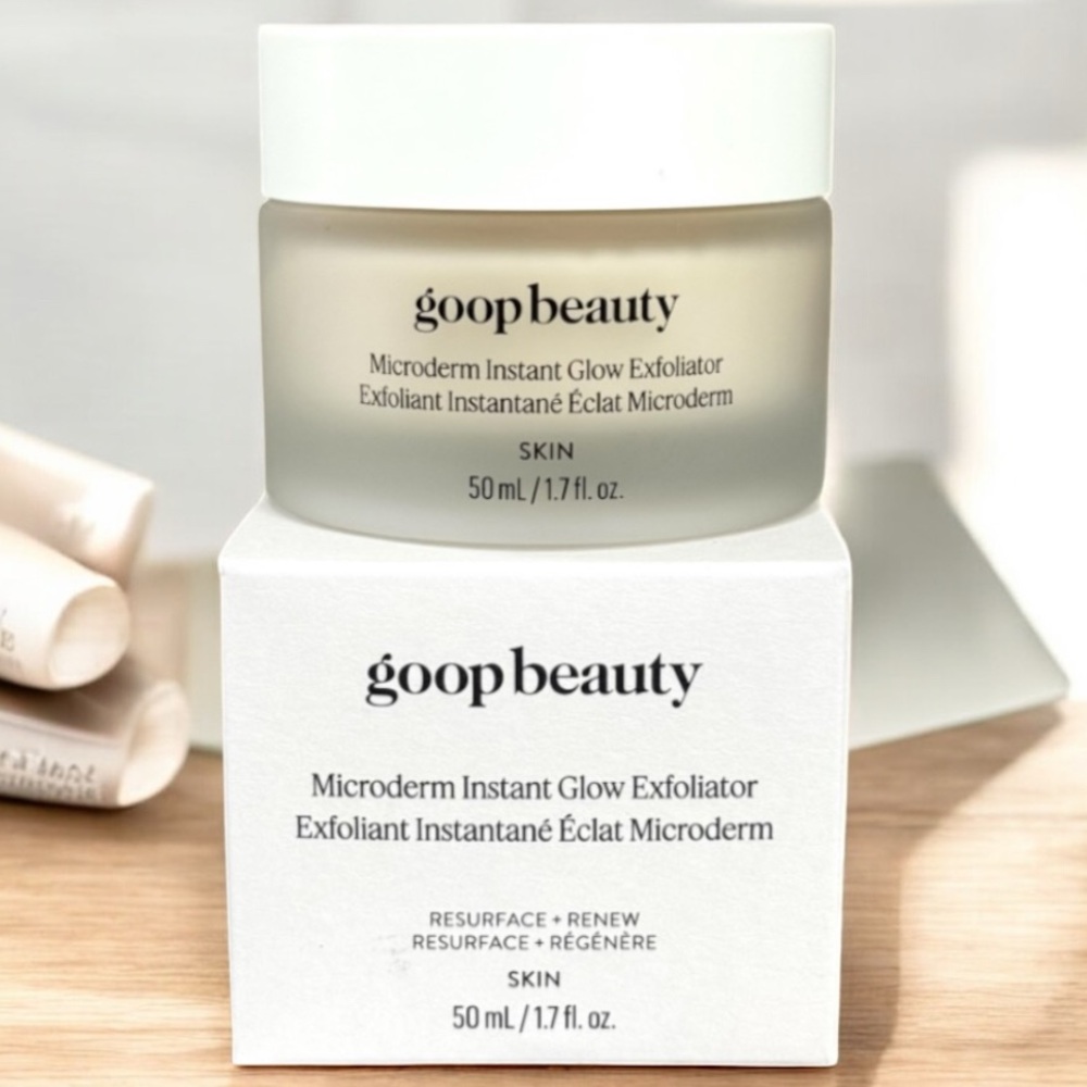 Goop Beauty Microderm Instant Glow Exfoliator LARGE SIZE 1.7oz. GOOPGLOW